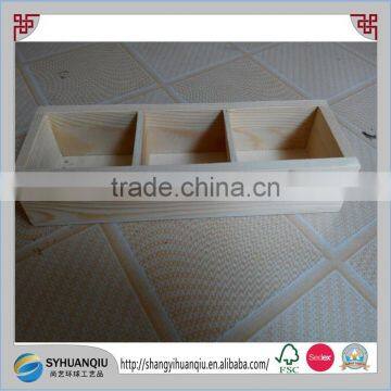 Indoor Outdoor Garden Decor Rusticwedding Decorative Ceterpiece Wooden Flower Planter Window Box photo-2