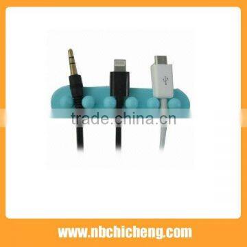 Plastic Plug Holder in Cable Clips