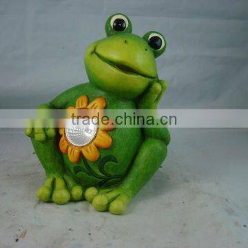 New Solar Frog Light for Garden Decoration