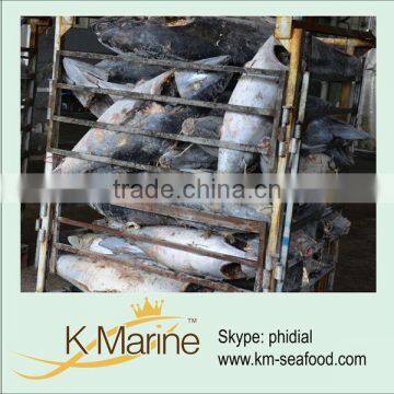 Frozen pacific yellowfin for tuna loins