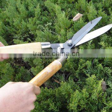 BD-HS108 10inch Wooden Handle Grass Garden Pruning Hedge Shear