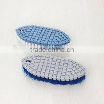 Soft New PE Material Brush Manufacturer Soft Scrub Cleaning Handle Brush photo-3