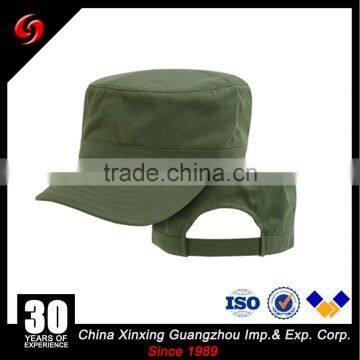 China Factory Custom High Quality Blank Flat Top Military Cap/Military Baseball Hats Caps photo-3