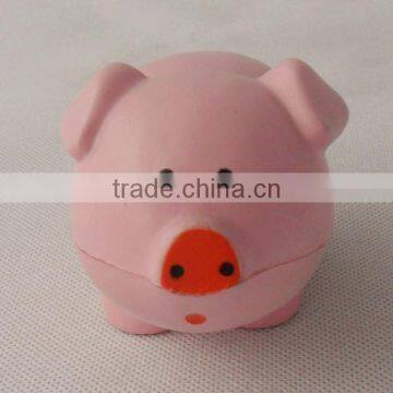 Custom made PU pig anti stress ball