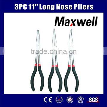 3PC 11'' Long Nose Pliers photo-1
