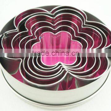 47095 6pcs Flowers Stainless Steel Cookie Cutter Set photo-3