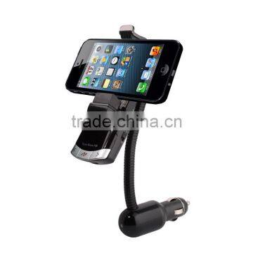 5 in 1 Multi-function Wireless Bluetooth Car Kit With Car Charger Mp3 fm Transmitter Car Holder Handsfree Calling photo-4