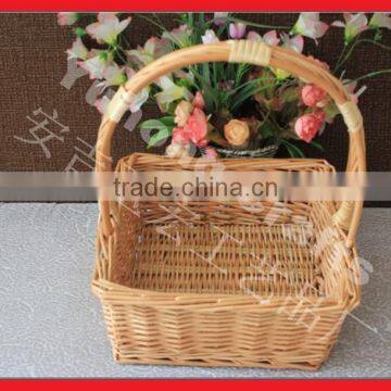 Boat Shaped Willow Basket Wholesale photo-2