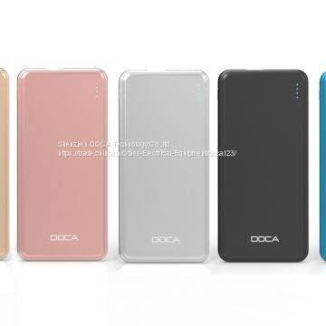 DOCA D606 тонкий портативный аккумулятор емкостью 50000 мА.ч photo-5