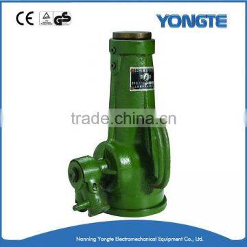 Green Mechanical Screw Jack Used For Car Lift Made in China