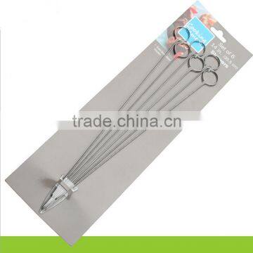 Stainless steel BBQ Skewers/BBQ grill needle/BBQ stick