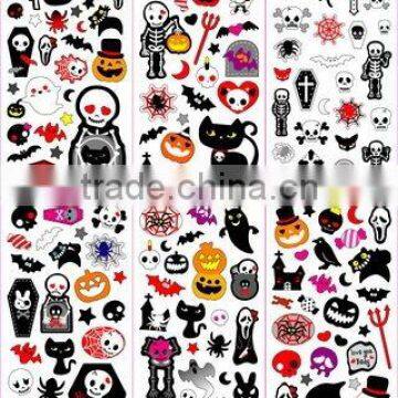 Halloween puffy stickers