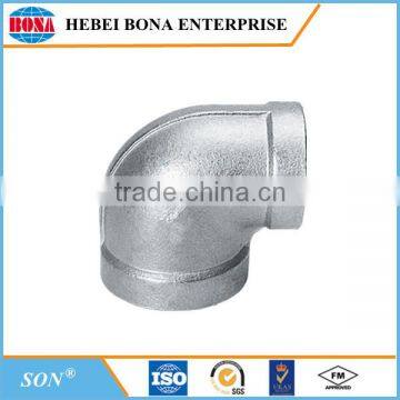 Galvanized Cast Iron 90 Degree Reducing Elbow
