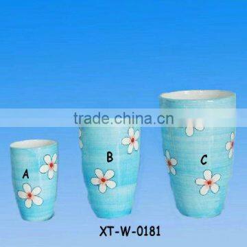 Set 3 Home Decoration Ceramic Flower Vase