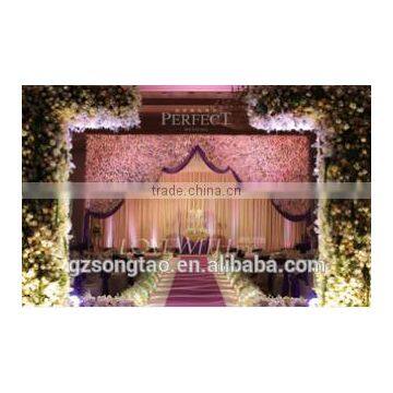 New Fashion Artificial Wedding Flower Wall Wedding Backdrop on Sale photo-4