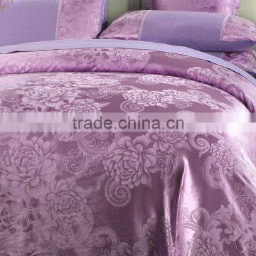 Spring 2016 New Luury Bed Linen 4pcs European Satin Jacquard Bedding Set Include Duvet Cover Bed Sheet Pillowcases. photo-2