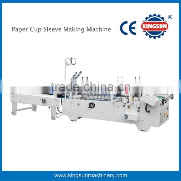 China professional supplier SHH-800B paper cup sleeve gluing machine