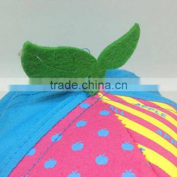 Fashion Kid /Children Baseball Cap And Cap Top Button With Grass photo-4
