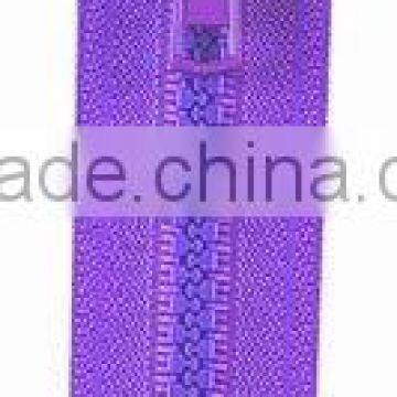 5# Plastic Zipper Open End