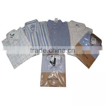 GZY stocklots shirt china guangzhou export surplus garments