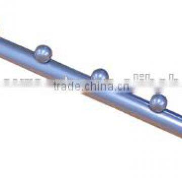 Chrome Satin 5-pin Metal Bracket Garment Apparel Hooks photo-5