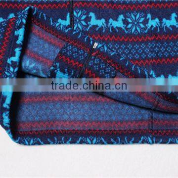 2016 High Quality Style 100% Polyester Printing Men Polar Fleece Jacket photo-3