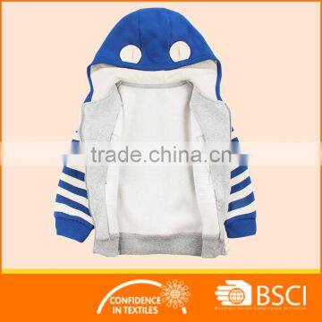 Boy Winter Brush Fleece Warmly Hoodie Jacket - Toddler photo-2