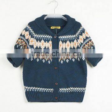 Spring Winter Little Grils Sweater Kids Knitted Sweater With Button Children Knit Pullover Sweaters photo-5