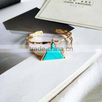 Zm35143a Wholesale Women Jewelry Accessories Fancy Turquoise Bangle Bracelet photo-4