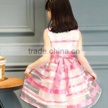 Flower Girl Dresses Children Frocks Design Stripe Tutu Dress 2015 New Design Fashion Baby Dress Children photo-4