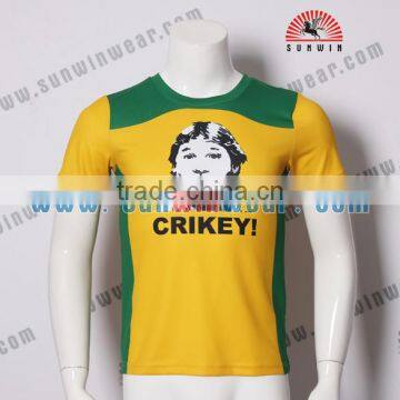 Competitive Price Polyester and Spandex Good Quality T-shirt photo-2