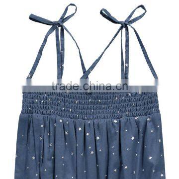 Kids Romper Baby Clothes Blue Denim One Piece Jumpsuit Wholesale Childrenis Clothing photo-3