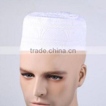 Halal Riding Hood Muslim Hand Knit Hooded Hui Men's Computer Embroidered Hat Arab Hat photo-3