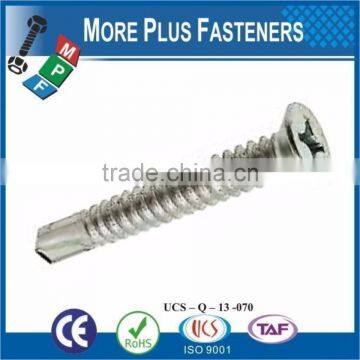 Made in Taiwan Steel Material High Quality PHIL Drive Flat Head Patta Milti Self Drilling Screws photo-3