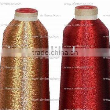 Variegated polyester embroidery thread