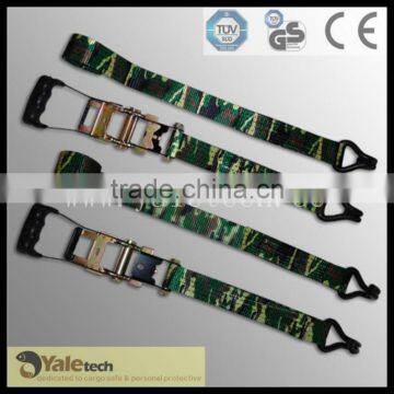 Rope Ratchet Tie Down Cam Buckle Cargo Lashing With Hooks and Rings Best Price Made by PES or PP photo-4