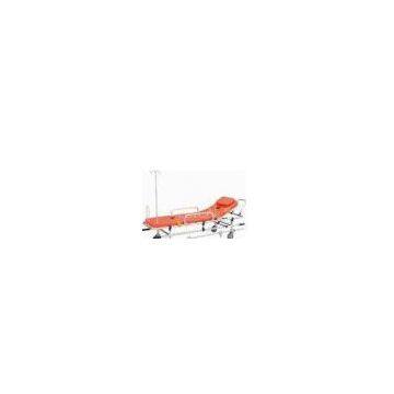 Rescue Safety EMS Aluminum Alloy Automatic Loading Ambulance Stretcher with Wheels