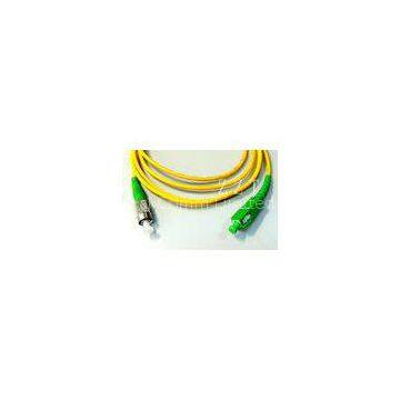 FC / APC Single Mode Fiber Optic Patch Cords / Fiber Optic Jumpers