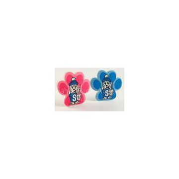 Dog foots Emery Board Nail File with Pink cartoon printing