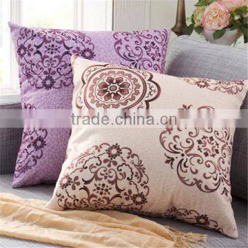 Envirometal Linen Cushion Sham, Chair Pillow Cover, Throw Pillow Sham Guangzhou Factory