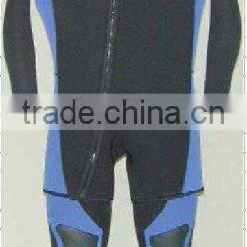 Neoprene diving wetsuit (two pieces)