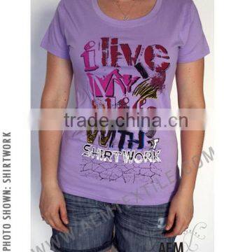 Wide Neck Girlie T-shirt