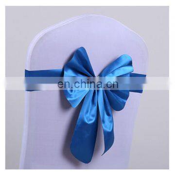 Plain Wholesale Banquet Polka Dot Chair Sash photo-3