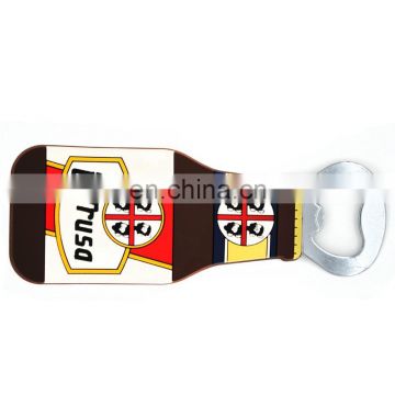 popular drinks souvenir stainless steel bottle opener, handmade plastic bottle opener