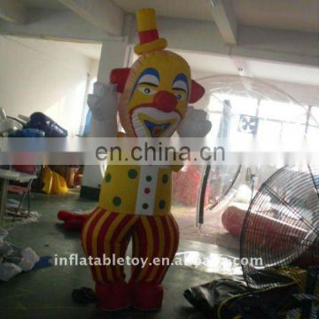 inflatable advertising clown moving cartoon