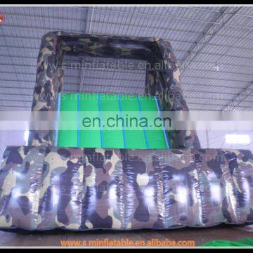 Inflatable slide, inflatable camouflage slide for kids