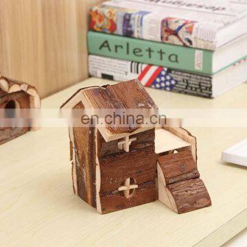 New Hamster wooden house accessories wooden house room hamster room accessories