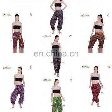 Indian yoga pants COTTON Trouser Hippie Pants Gypsy baggy harem pant for women