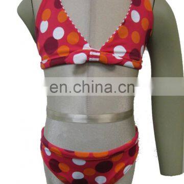 Dotted Two Pieces kids girls swimwear