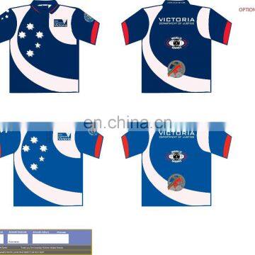 100% Polyester custom made cricket jersey